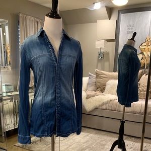 XS Hudson jean blouse